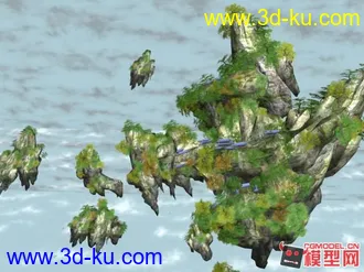 3D打印模型凌空山石的图片