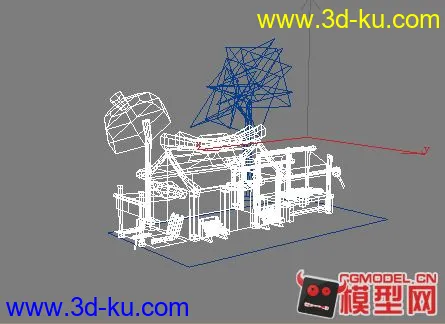 Q版房子布店模型的图片5