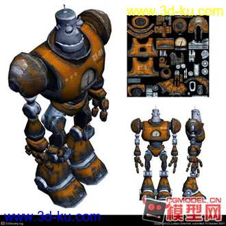 3D打印模型机器人BS-01的图片