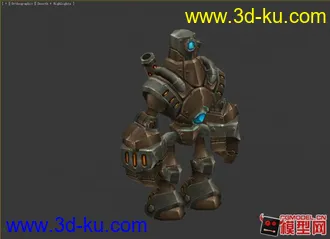 3D打印模型蓝光机器人的图片