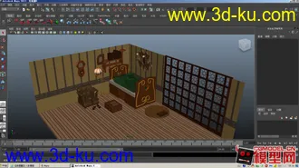 3D打印模型房间的图片