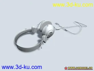 3D打印模型一个小耳机的图片