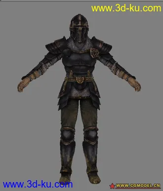 3D打印模型来一个中古武將士的图片