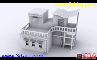 3D打印模型房子的图片