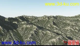 3D打印模型VUE函数地形的图片
