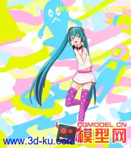 【初音未来】redial官方模型的图片