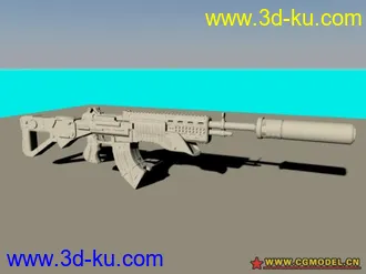 3D打印模型枪的图片