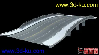 3D打印模型一座普通的桥的图片