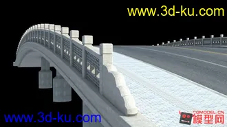 3D打印模型一座普通的桥的图片