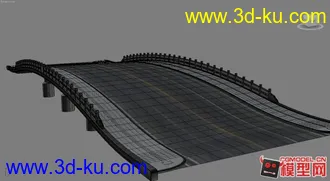 3D打印模型一座普通的桥的图片
