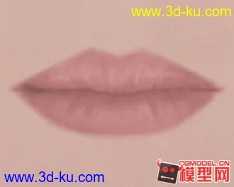 3D打印模型高清人物五官.头发贴图下载的图片