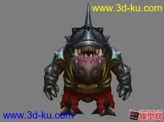 3D打印模型学习做的怪物、、多指教。的图片