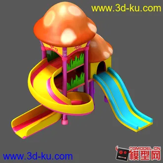 3D打印模型一个简单的小滑梯   大家可以看看的图片