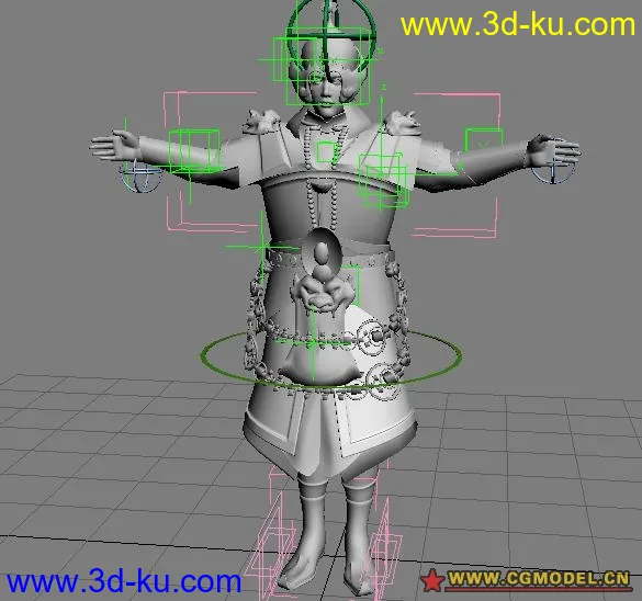 古代将军模型的图片5