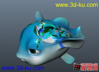 3D打印模型艺术鱼的图片