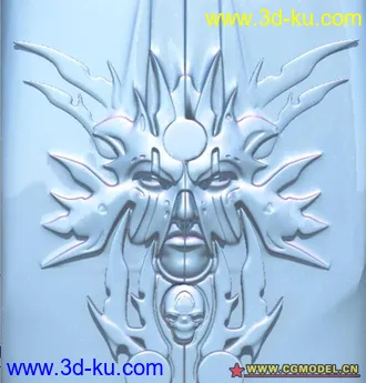 3D打印模型机器头的图片