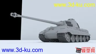 3D打印模型虎王坦克，渣作的图片