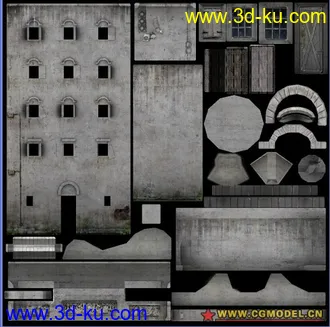 3D打印模型破楼写实的图片