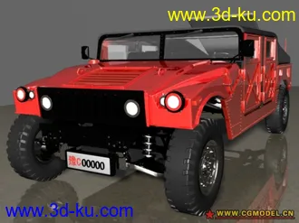 3D打印模型悍马H1民用版的图片