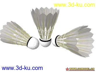 3D打印模型羽毛球的图片