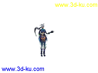 Loco Stella Mid 模型带指定动作含艳丽贴图的图片