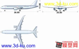 空客C919粗糙模型(免费)的图片