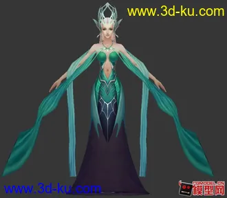3D打印模型美女一枚的图片
