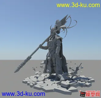 新年新帖，精品异形和三个“怪”人物模型的图片