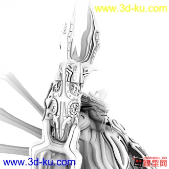 新年新帖，精品异形和三个“怪”人物模型的图片