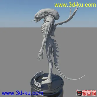 新年新帖，精品异形和三个“怪”人物模型的图片