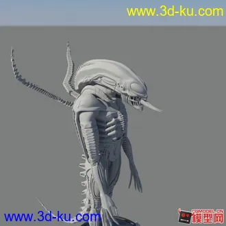 新年新帖，精品异形和三个“怪”人物模型的图片