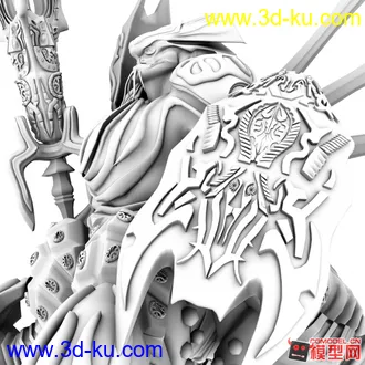 新年新帖，精品异形和三个“怪”人物模型的图片