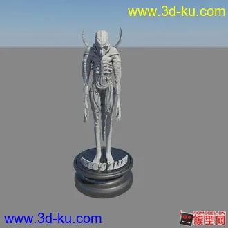 新年新帖，精品异形和三个“怪”人物模型的图片