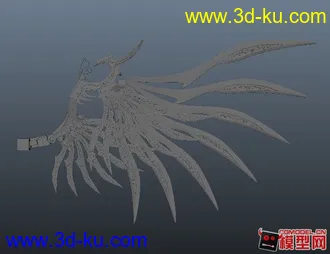 3D打印模型机械翅膀   有需要的拿去吧的图片