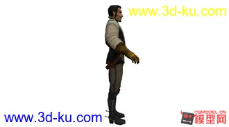3D打印模型一个欧洲爷们的图片