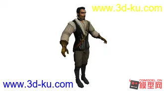 3D打印模型一个欧洲爷们的图片