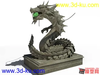 3D打印模型龙台的图片