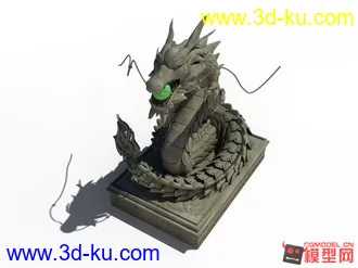 3D打印模型龙台的图片