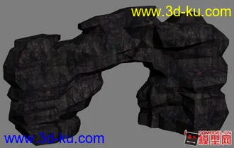 3D打印模型一个门石的图片