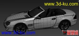 3D打印模型高精度奔驰，你值得拥有。的图片