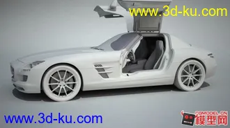 3D打印模型梅赛德斯 SLS AMG的图片