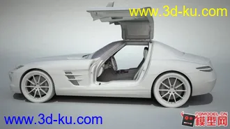 3D打印模型梅赛德斯 SLS AMG的图片