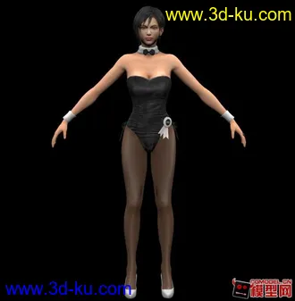 3D打印模型生化危机4 ADA修改兔女郎版 不含绑定的图片