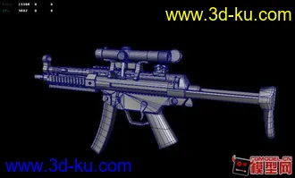 高精度MP5模型的图片