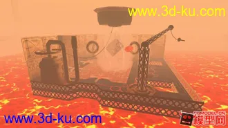 3D打印模型火焰機械都市的图片