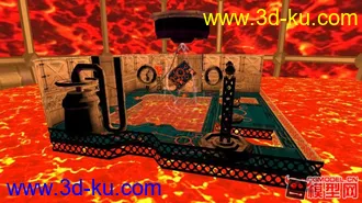 3D打印模型火焰機械都市的图片
