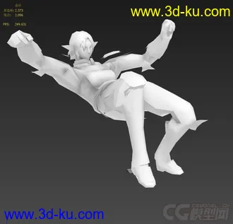 3D打印模型女妖精騎士(调了几个动作)的图片