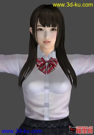 3D打印模型Illusion Real Play 女主角的图片