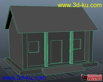 3D打印模型小房子的图片