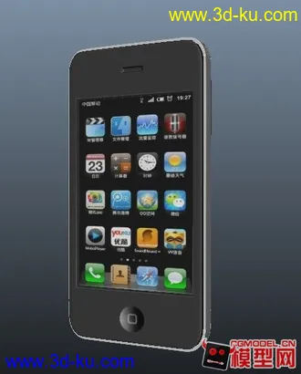 3D打印模型iphone4的图片